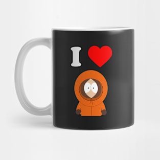 I Love Kenny McCormick - South Park Mug